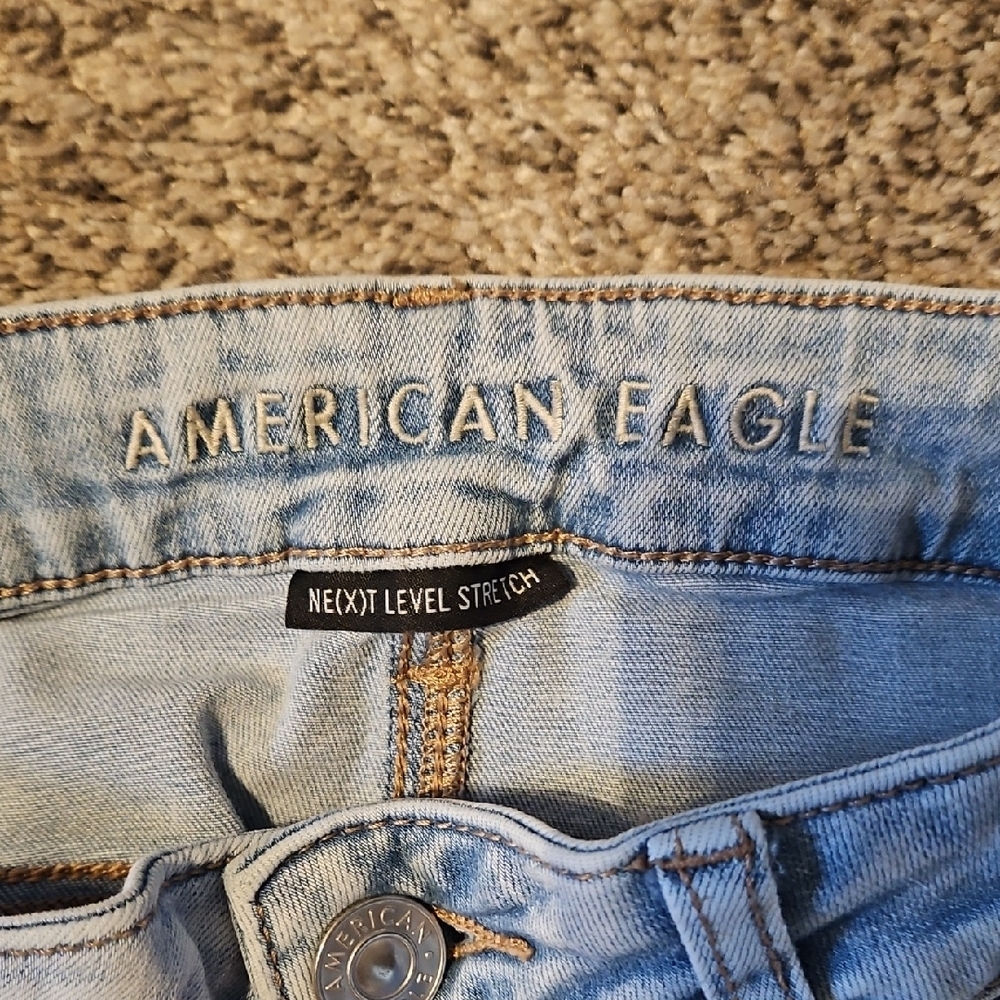 American Eagle Outfitters Blue Denim Jeans Classic Casual